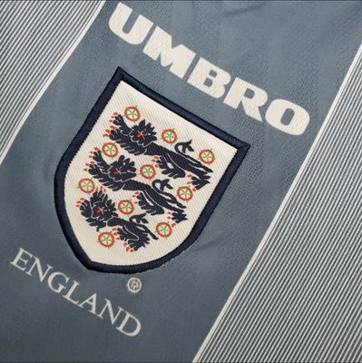 England 1996 Euros Away Retro Kit