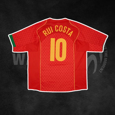 Portugal 2004 Euros Home Retro Kit
