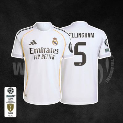 Real Madrid 2025/26 Home Kit