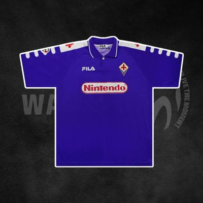 Fiorentina 1998/99 Home Retro Kit