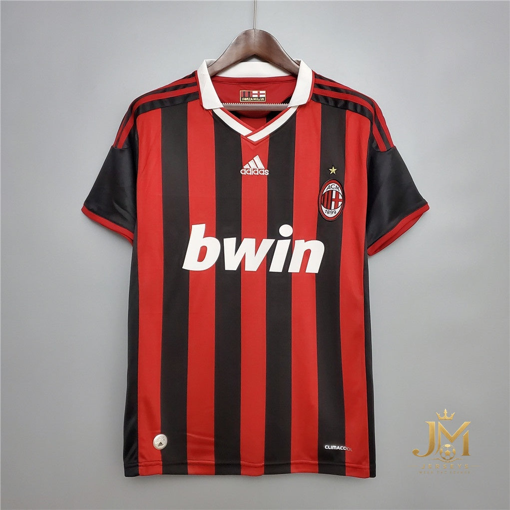 Ac Milan Retro Jersey Home 09 10