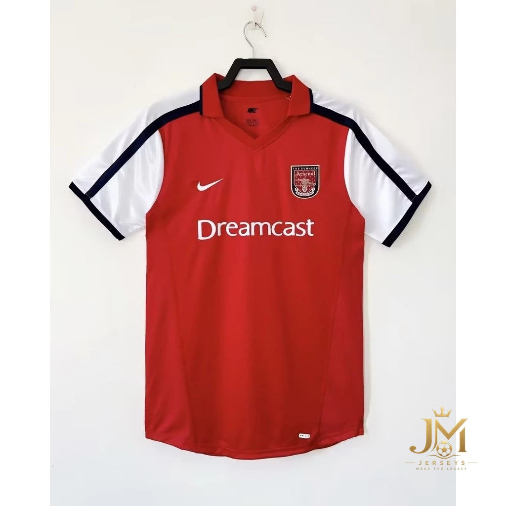 Arsenal 2001 02 Home Retro Kit