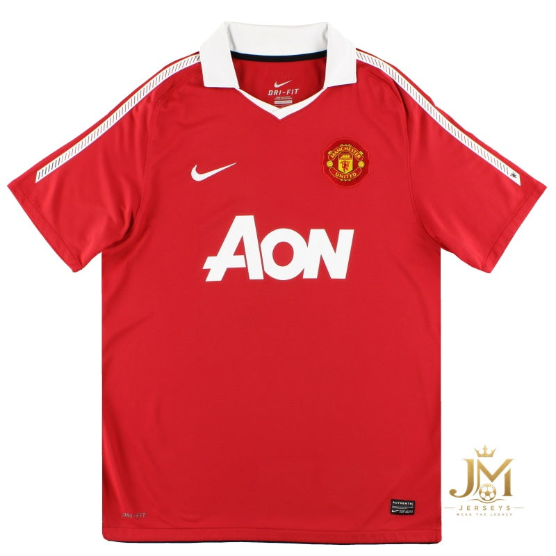 Manchester United Home Retro Jersey 2010