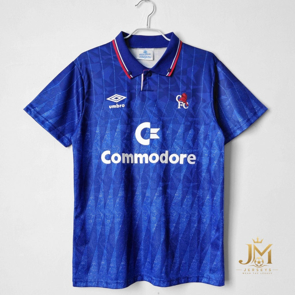 Chelsea Home Retro Shirt 1989 1991