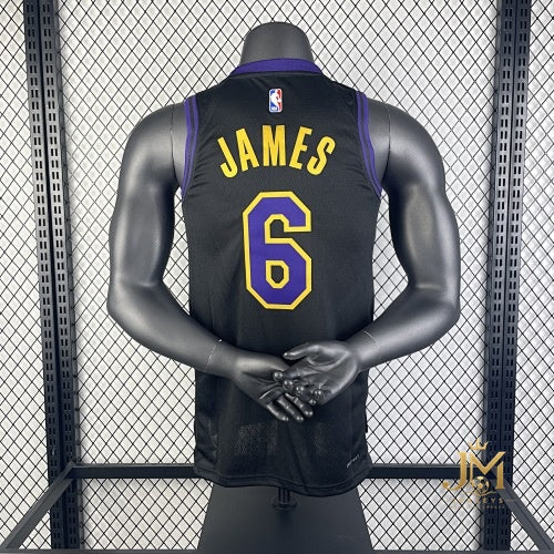 Lakers City Edition #6 LeBron James
