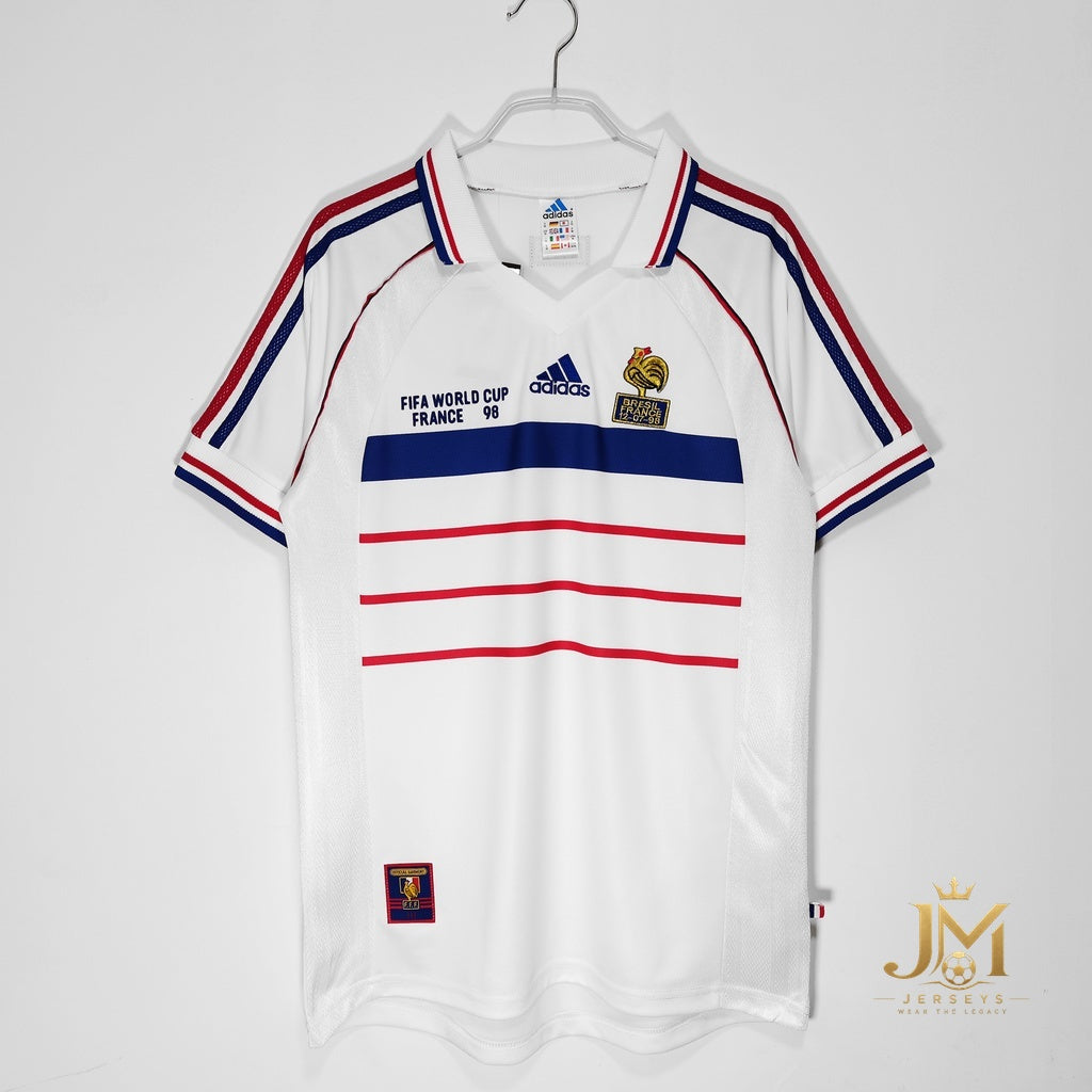 France Retro Jersey 1998 World Cup Away