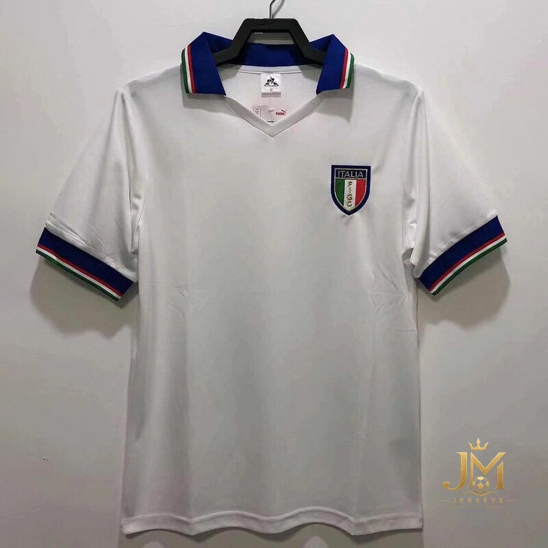 Italy Retro Jersey 1982 World Cup Away