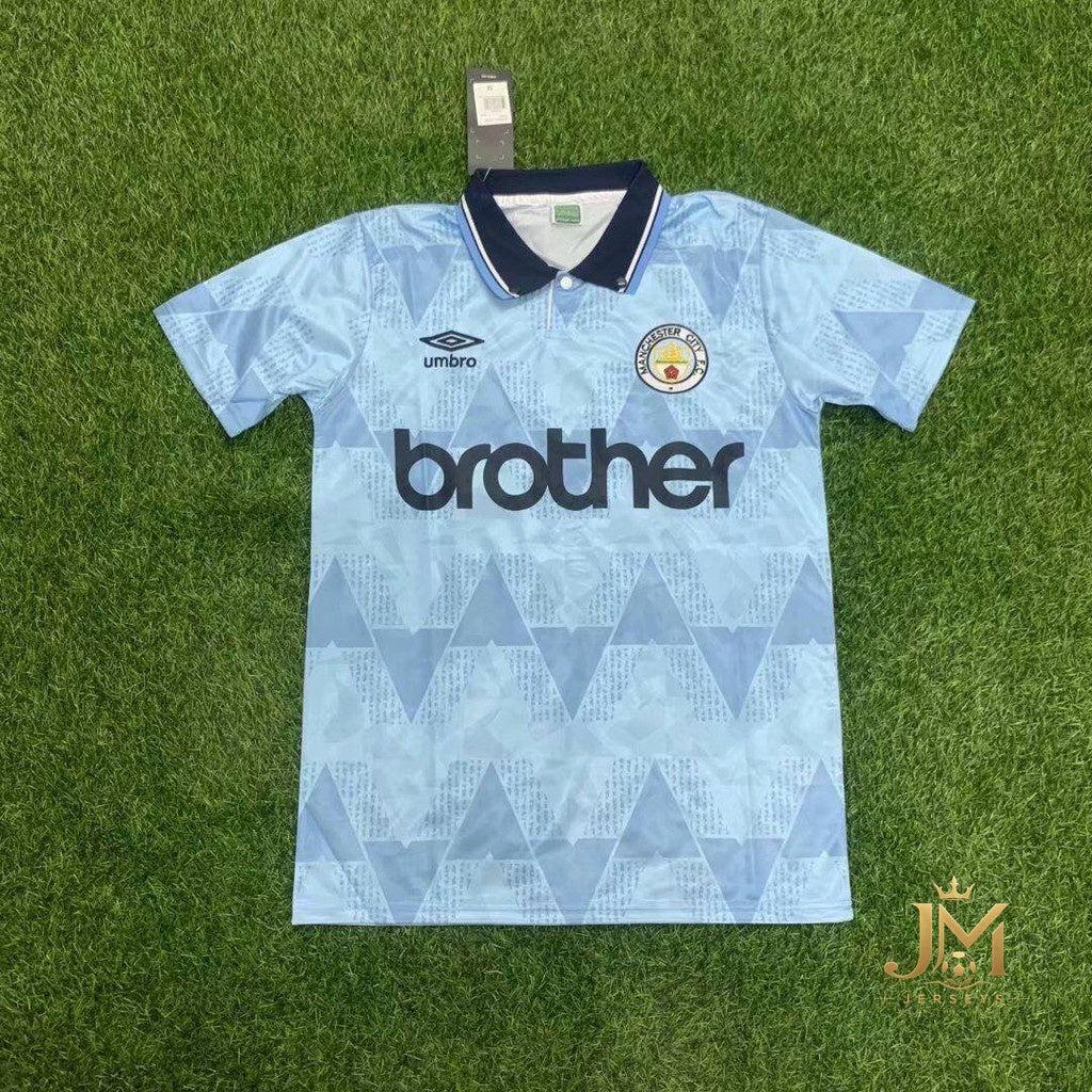 Man City Home Retro Shirt 1988
