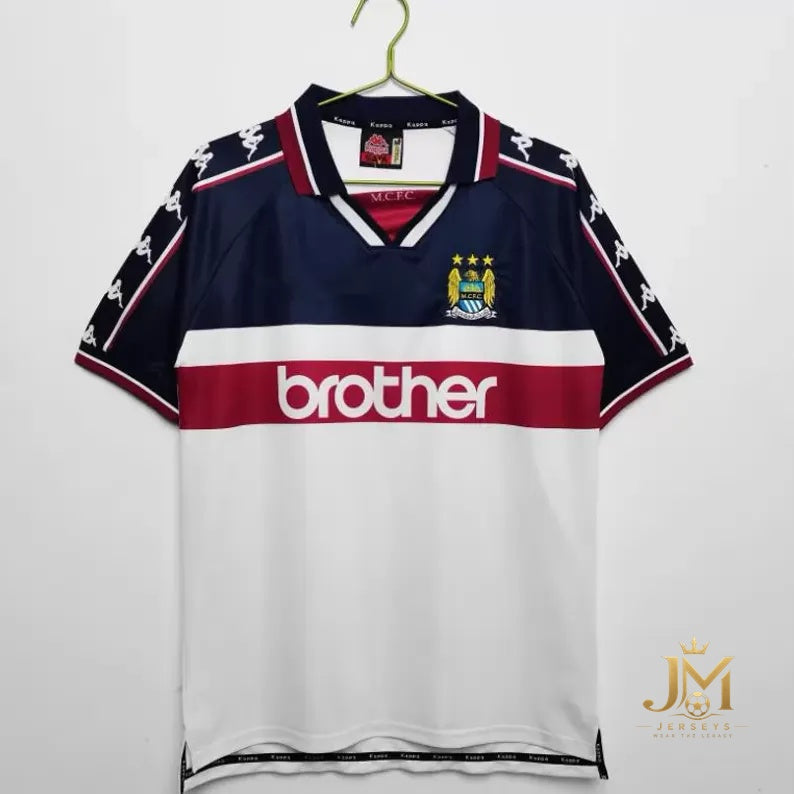 Man City Away Retro Shirt 1997 98