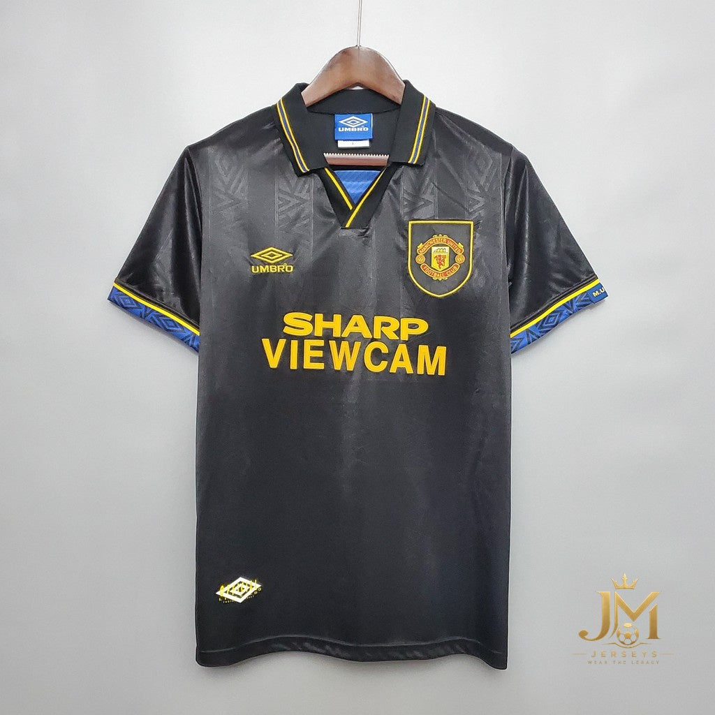 Manchester United 1992 94 Away Retro Jersey
