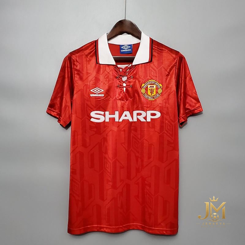 Manchester United Home Vintage Retro Jersey 1992