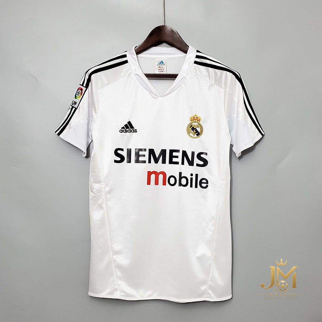 Real Madrid Retro Jersey Home 2004