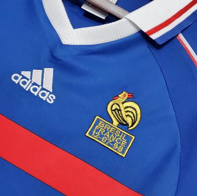 France 1998 World Cup Home Retro Kit
