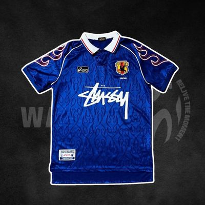 Japan 1998 X STUSSY World Cup Home Retro Kit