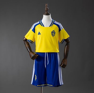 Sweden World Cup 2026 Home Kids Kit