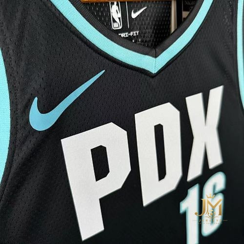 Trail Blazers City Edition #16 Johnsen