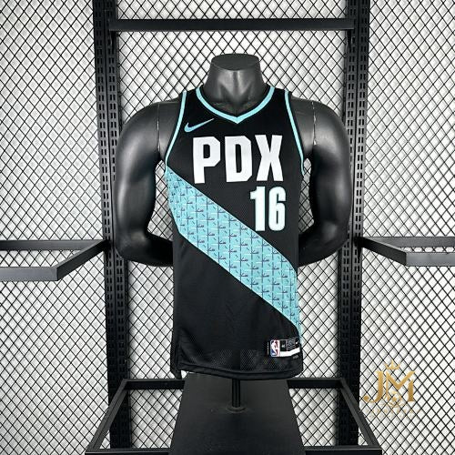 Trail Blazers City Edition #16 Johnsen