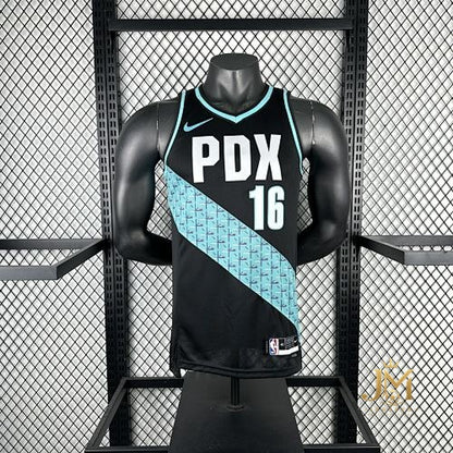 Trail Blazers City Edition #16 Johnsen