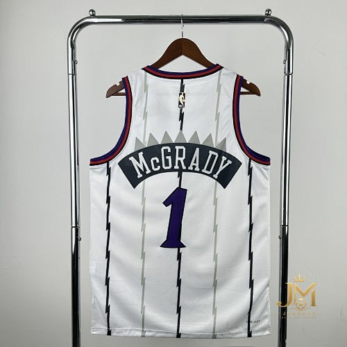 Raptors Retro White #1 McGrady