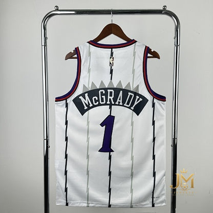 Raptors Retro White #1 McGrady
