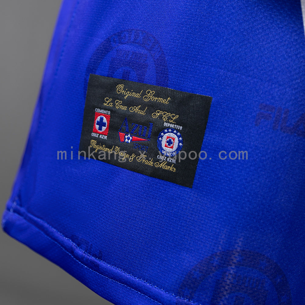 Cruz Azul 1998 Home Long-Sleeve Retro Jersey