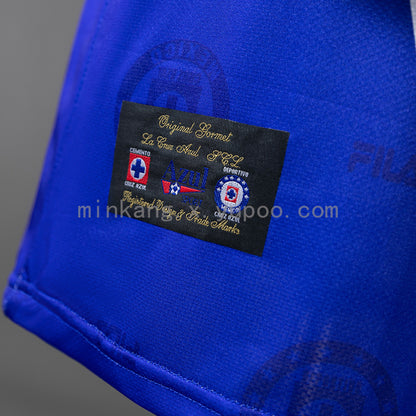 Cruz Azul 1998 Home Long-Sleeve Retro Jersey