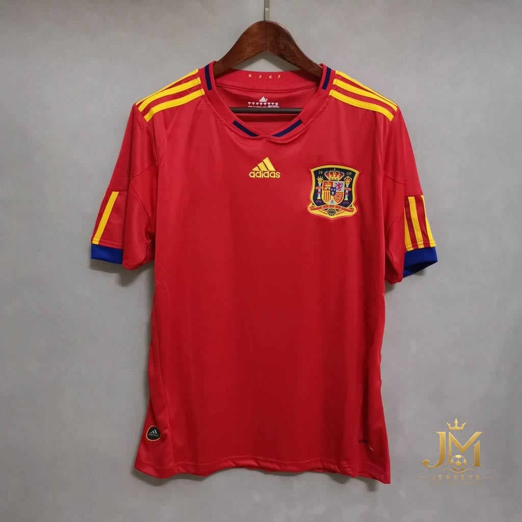 Spain Retro Jersey 2010 World Cup Home