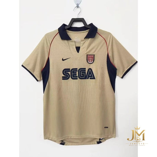 Arsenal 2001 02 Away Retro Kit