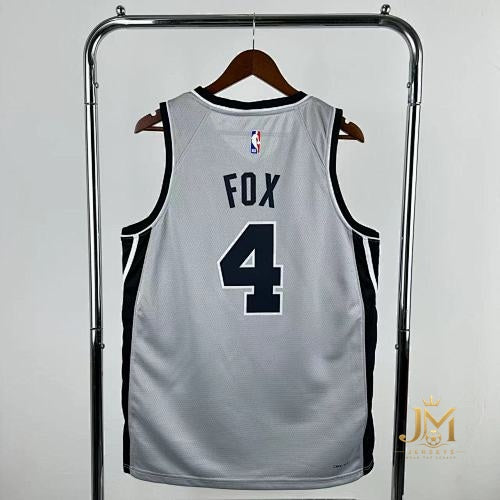 Spurs Limited Gray #4 Fox