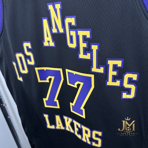 Lakers City Edition #77 Doncic