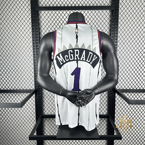 Raptors Retro White #1 McGrady