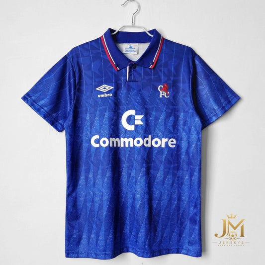 Chelsea Home Retro Shirt 1989 1991
