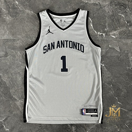 Spurs Limited Gray #1 Wembanyama