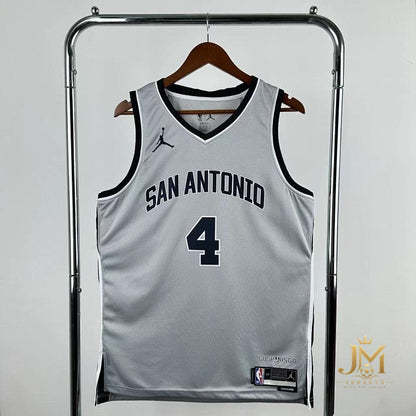 Spurs Limited Gray #4 Fox