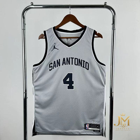 Spurs Limited Gray #4 Fox