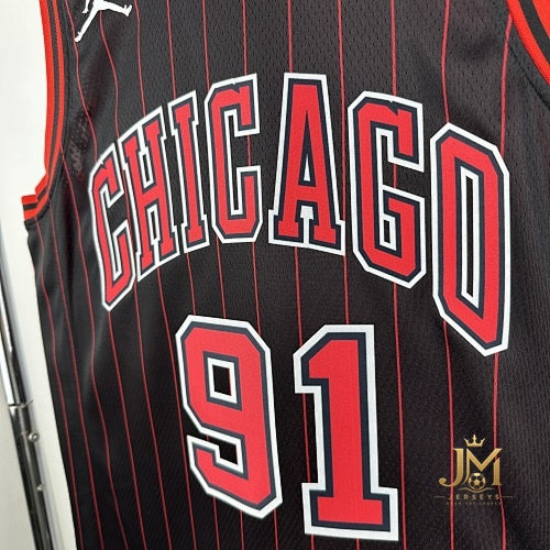 Bulls Jumpman #91 Rodman