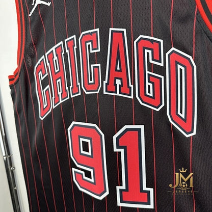 Bulls Jumpman #91 Rodman