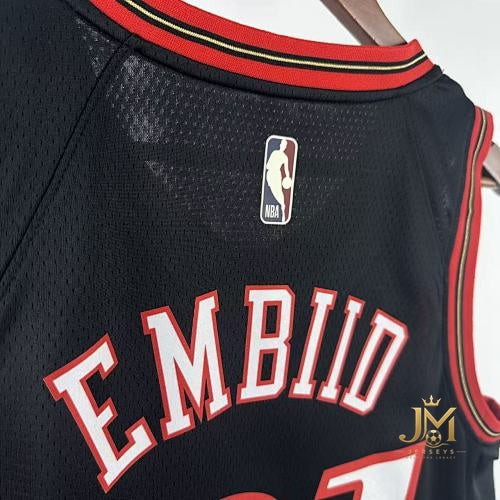 76Ers Retro Black #21 Embiid