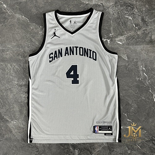 Spurs Limited Gray #4 Fox
