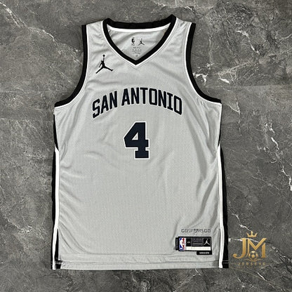 Spurs Limited Gray #4 Fox