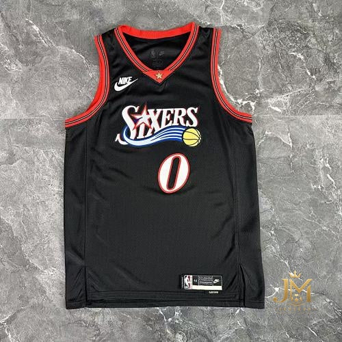 76Ers Retro Black #0 Maxey