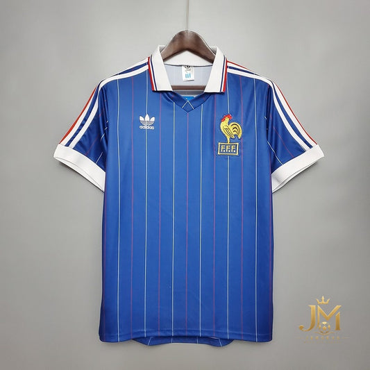 France Retro Jersey 1982 Home Kit