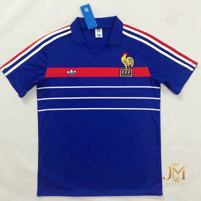 France Retro Jersey 1984 Euro Champion