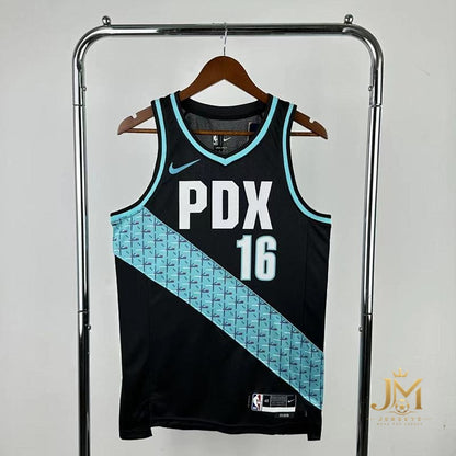 Trail Blazers City Edition #16 Johnsen