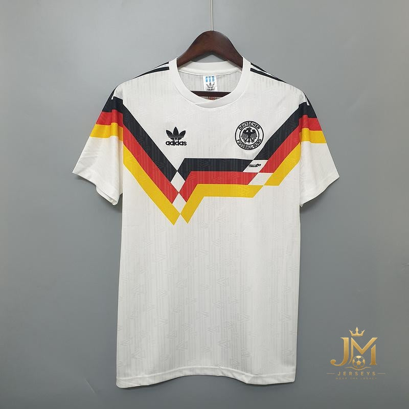 Germany Retro Jersey 1990 World Cup Champ