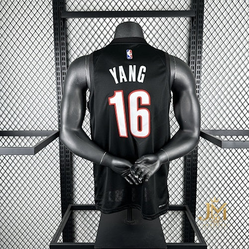Trail Blazers Away Black #0 Lillard