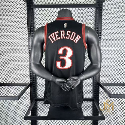 76Ers Retro Black #3 Iverson