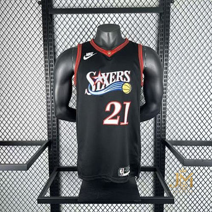 76Ers Retro Black #21 Embiid