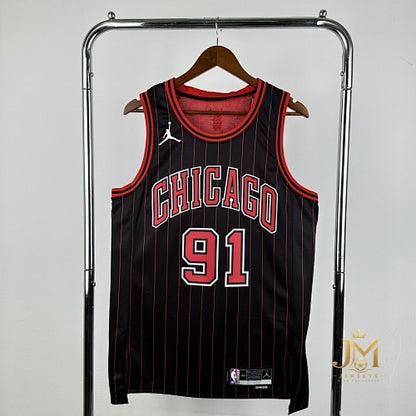 Bulls Jumpman #91 Rodman