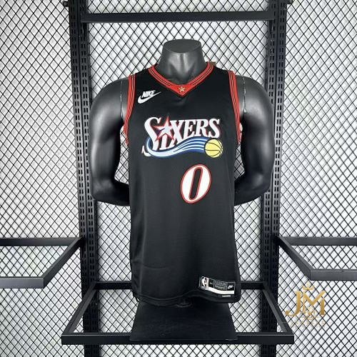 76Ers Retro Black #0 Maxey